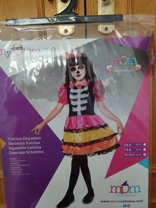 Disfraz Catrina esqueleto Halloween 
