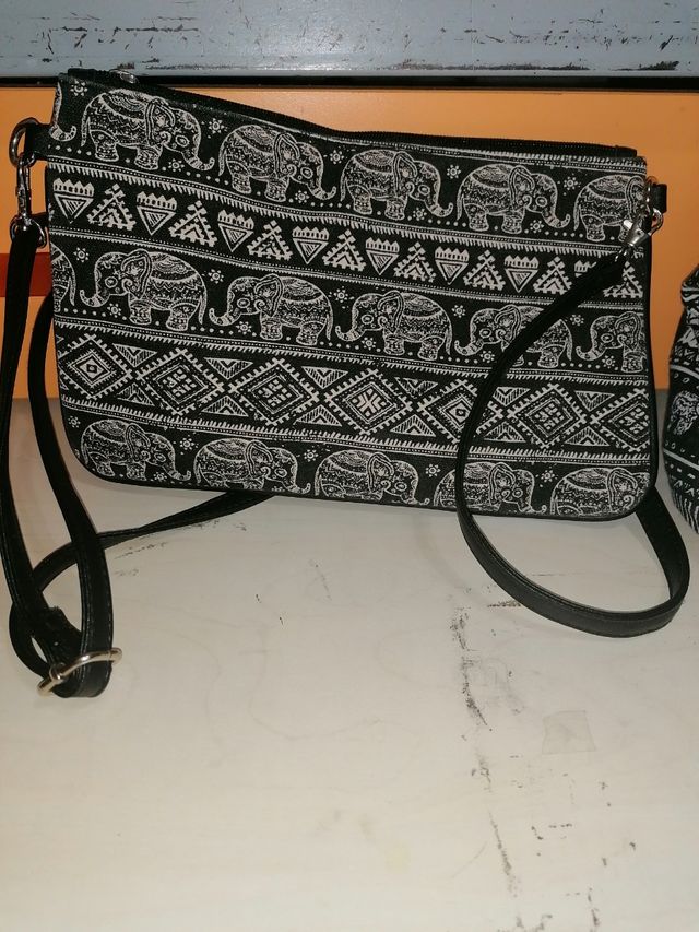 Zainetto fantasia elefante B/W