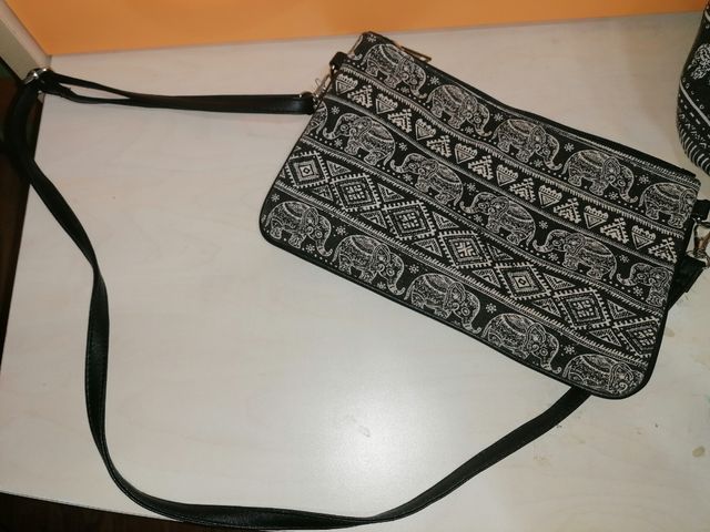 Zainetto fantasia elefante B/W