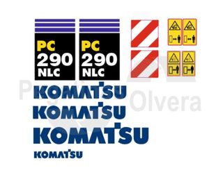 Kit Adhesivos Komatsu PC290NLC-7