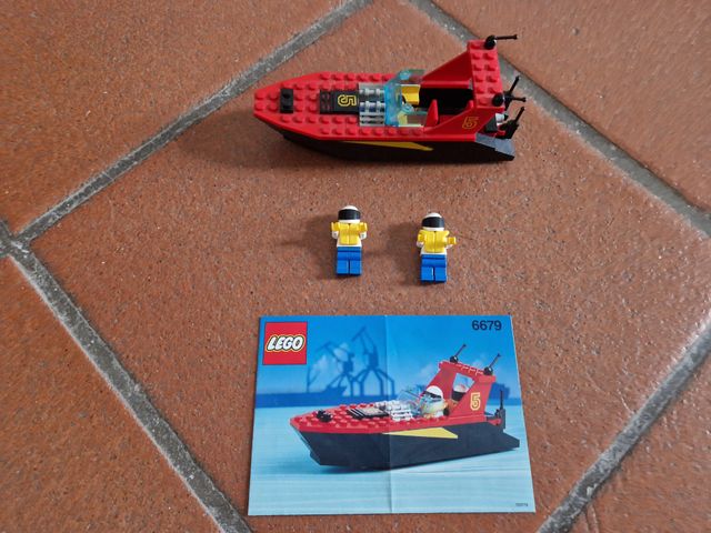 Lego Motoscafo Freccia Nera 6679