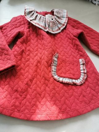 Vestido niña dadati. Talla 18 meses