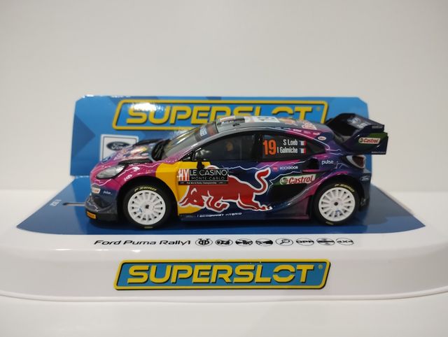 Superslot Ford Puma WRC S. Loeb Scx slot scx fly