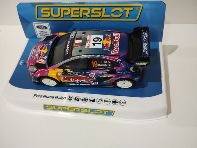 Superslot Ford Puma WRC S. Loeb Scx slot scx fly