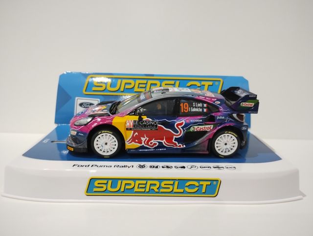 Superslot Ford Puma WRC S. Loeb Scx slot scx fly