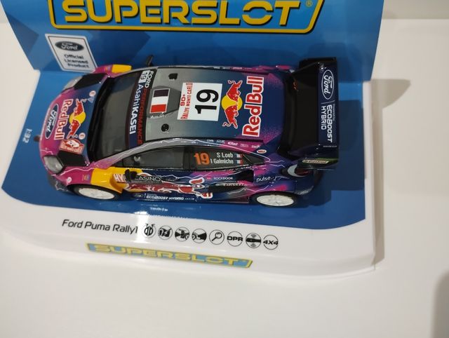 Superslot Ford Puma WRC S. Loeb Scx slot scx fly