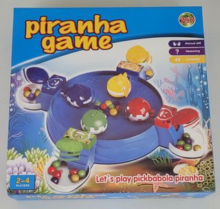 Juego de mesa Pirañas tragabolas