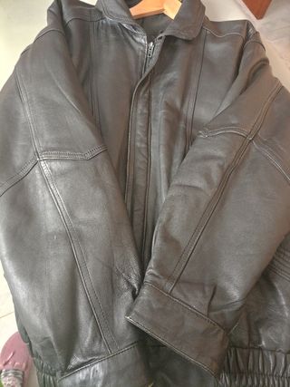 CAZADORA DE PIEL DE HOMBRE