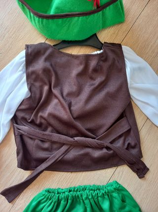 Disfraz Robin Hood niña 5-6 años