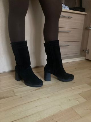 Botas Porronet ante negras