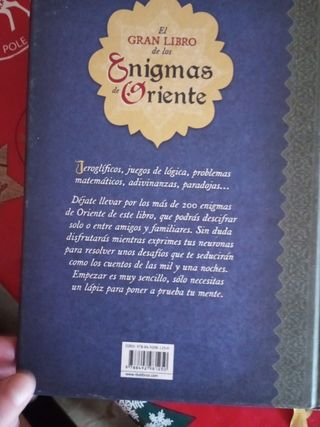 Libro adivinanzas, enigmas Oriente