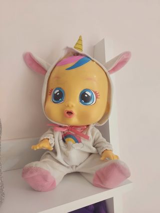 Muñeco bebé llorón Unicornio