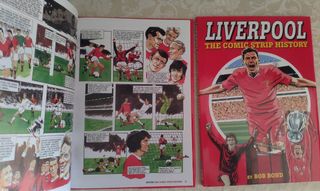 Fumetti Manchester United e Liverpool.