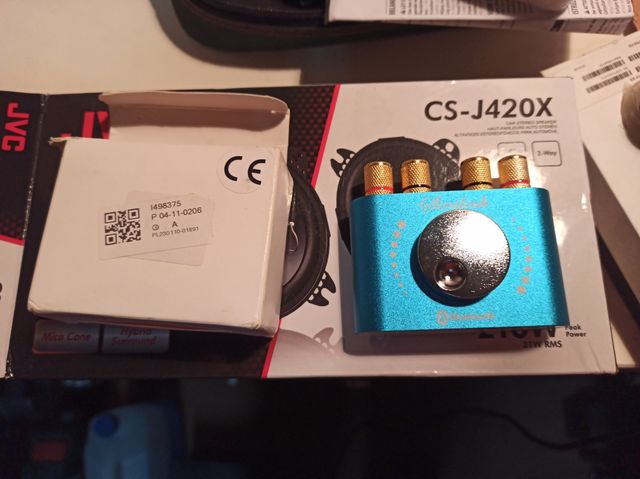 Kit música bluetooth 12 v