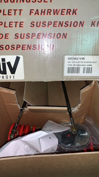 Vw Golf Kit de suspensión deportiva roscada