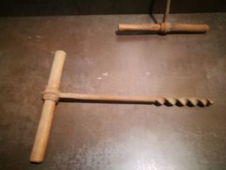 Brocas grandes para madera antiguas