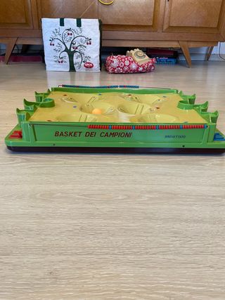 GIOCO BASKET DEI CAMPIONI VINTAGE EPOCA GIOCATTOLO