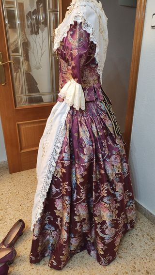 Traje fallera Niña/Adol.(CANCAN y HUECADOR GRATIS
