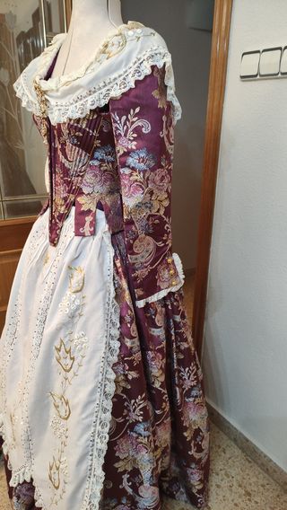 Traje fallera Niña/Adol.(CANCAN y HUECADOR GRATIS