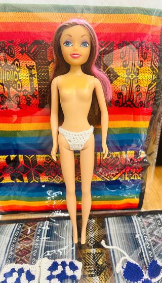 lote de muñeca tipo barbie 👗💋🧣👠💐