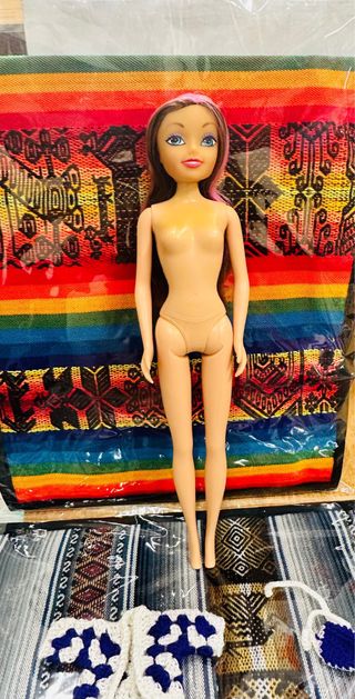 lote de muñeca tipo barbie 👗💋🧣👠💐