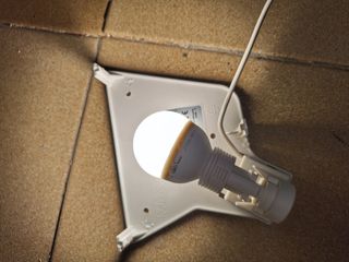 Lampara de Ikea con forma de estrella