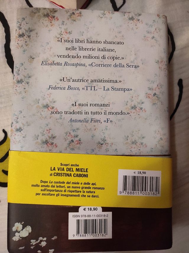 Libro Clara Sanchez "I peccati di Marisa Salas"
