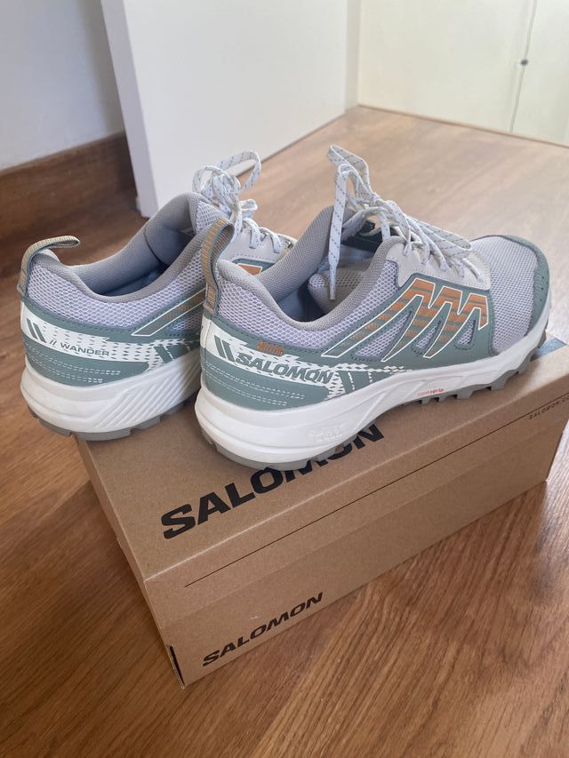 Salomon Zapatillas de senderismo, talla 40 2/3