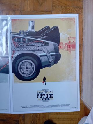 Posters de regreso al futuro
