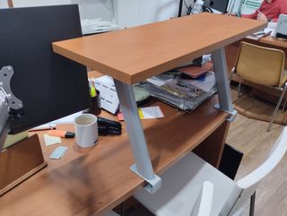 Estante balda mostrador recepción