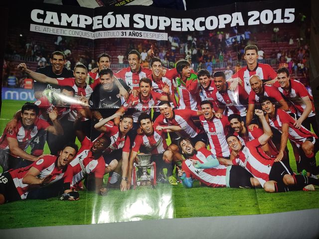 Poster Supercopa Athletic bilbao