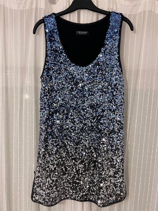 top largo lentejuelas TwinSet