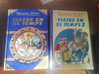 Pack 2 libros Geronimo Stilton