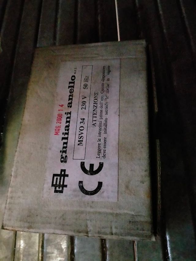 elettrovalvola gas d 3/4