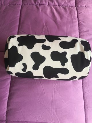 Cojin cilíndrico estampado vaca