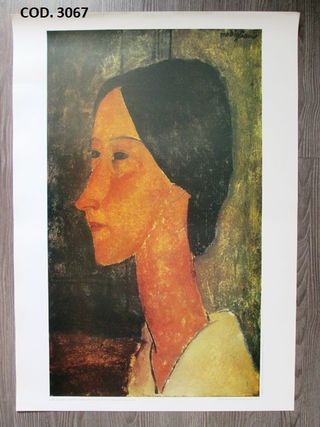 Poster pubblicitario A.MODIGLIANI - Ritratto, 1919