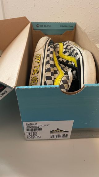 ZAPATILLAS VANS OLD SKOOL BOB ESPONJA TALLA 38