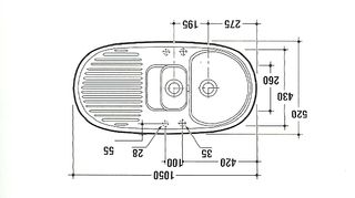 Lavello ceramica Id Standard Ring terra di francia