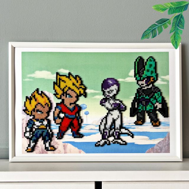 Cuadro Dragon Ball Hama Beads
