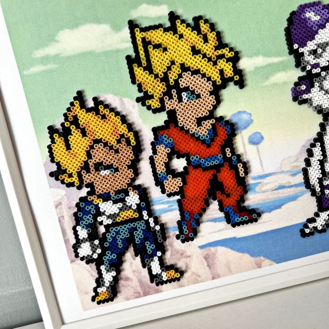 Cuadro Dragon Ball Hama Beads