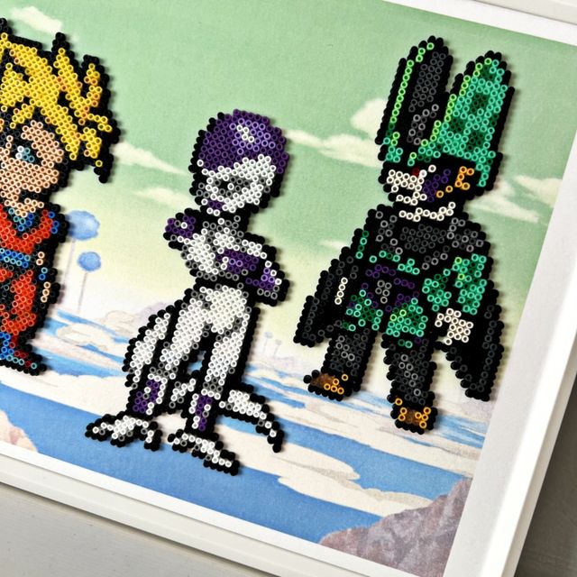 Cuadro Dragon Ball Hama Beads