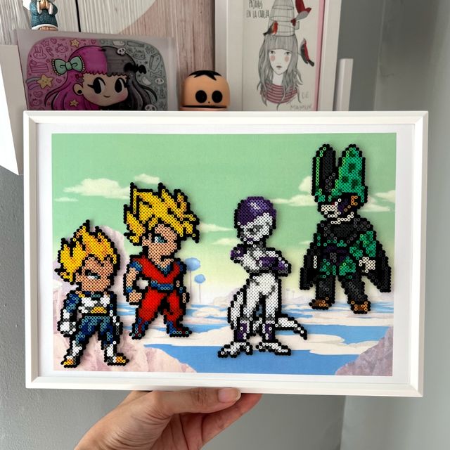 Cuadro Dragon Ball Hama Beads