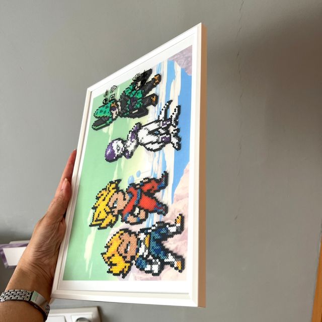 Cuadro Dragon Ball Hama Beads