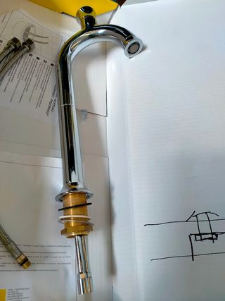 Rubinetti lavabo-bidet Cristina Fontana cromo