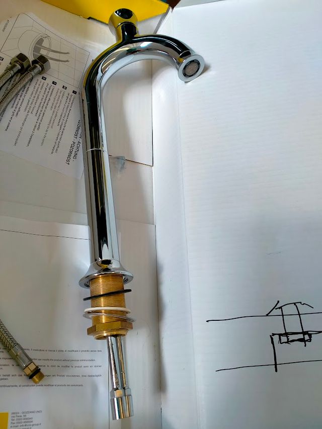 Rubinetti lavabo-bidet Cristina Fontana cromo