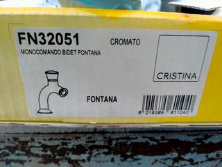 Rubinetti lavabo-bidet Cristina Fontana cromo