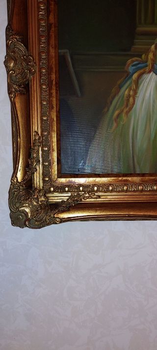 Quadro su tela dipinto a mano 