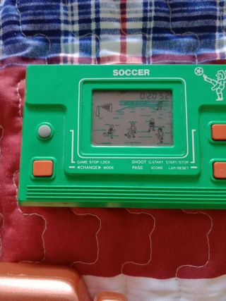 Lote de tres maquinitas años 80