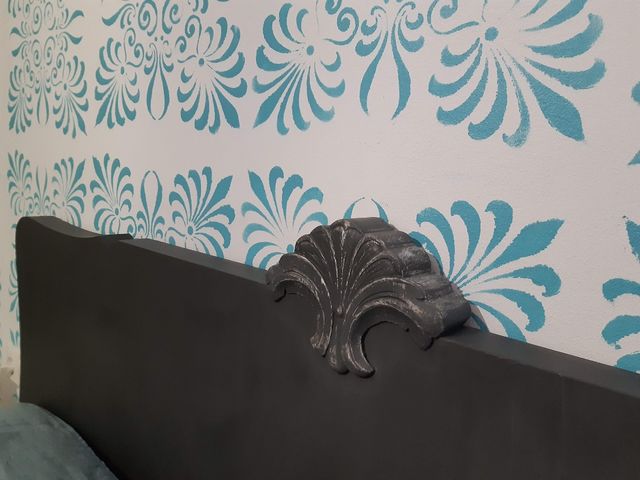 Oportunidad. Cabecero vintage restaurado