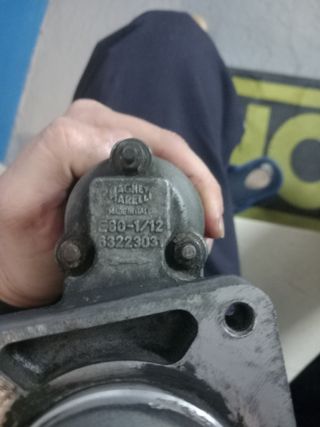 Motor de arranque fiat uno turbo mk2